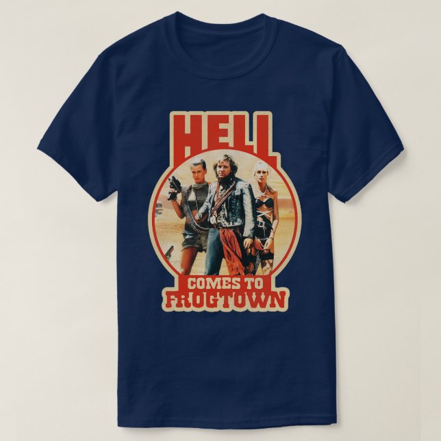 Camiseta El infierno llega a Frogtown (Diseño del anverso)