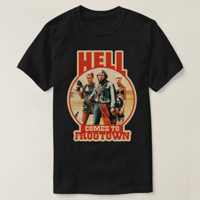 Camiseta El infierno llega a Frogtown (Diseño del anverso)