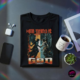 Camiseta El Infierno Lo Intentó Dios Negó La Fe Cristiana