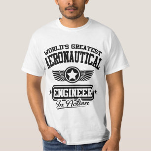 Camiseta El ingeniero aeronáutico más grande del mundo en