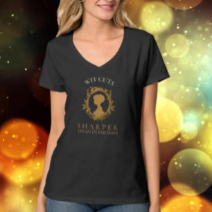 Camiseta El ingenio corta más agudo que los diamantes