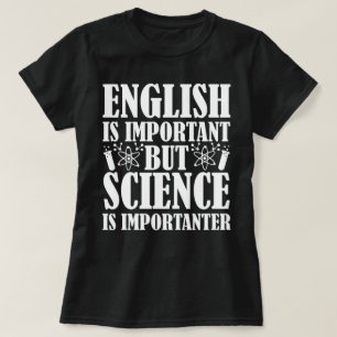 Camiseta El inglés es importante pero el profesor es gracio