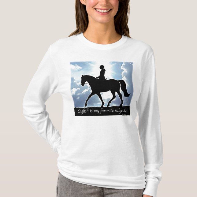 Camiseta El inglés es mi tema preferido (Anverso)