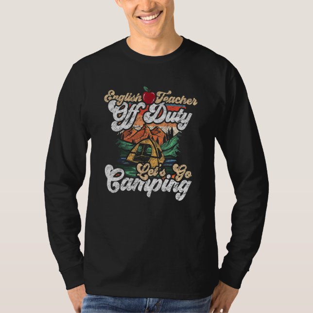 Camiseta El Inglés Sin Servicio Nos Llevamos A Camping Por  (Anverso)