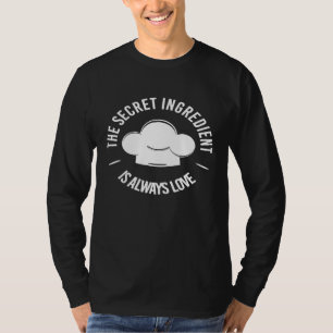Camiseta El ingrediente secreto es siempre amor Cocina Bak