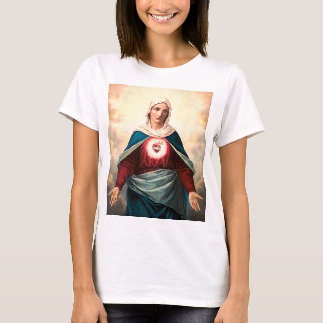Camiseta El Inmaculado Corazón de María (Anverso)