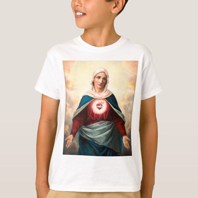Camiseta El Inmaculado Corazón de María (Anverso)