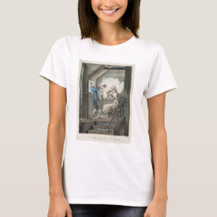Camiseta El inodoro de un empleado de la abogacía, grabado