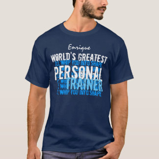 Camiseta El instructor personal más grande A009C divertido