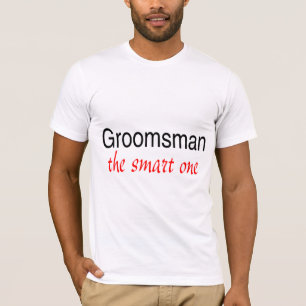 Camiseta El inteligente (Groomsman)