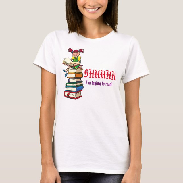 Camiseta El intentar leer (Anverso)