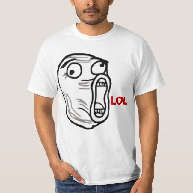 Camiseta El Internet Meme de los tebeos de la rabia del (Anverso)