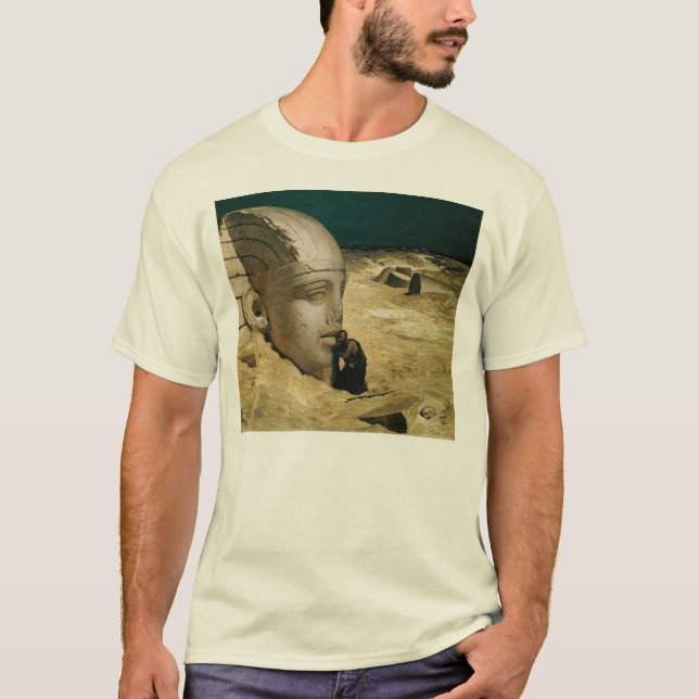 Camiseta El interrogador de la esfinge (Anverso)