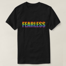 Camiseta El intrépido orgullo gay arcoiris
