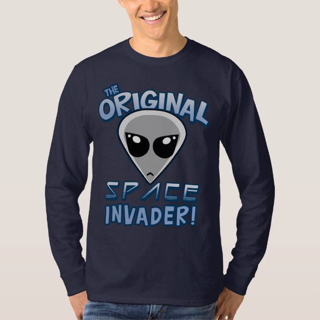 Camiseta El invasor espacial original (Anverso)