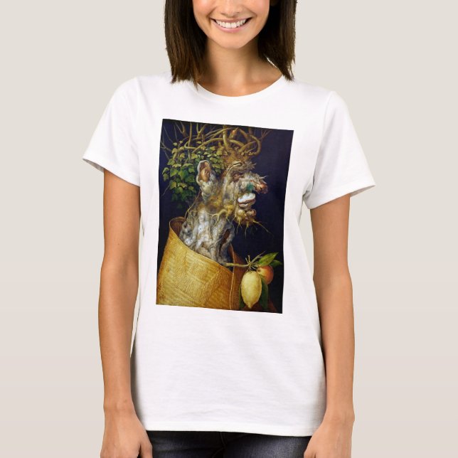 Camiseta El invierno, Arcimboldo (Anverso)