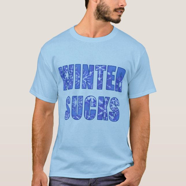 Camiseta El invierno chupa (Anverso)