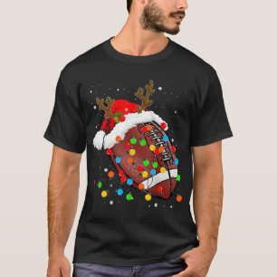 Camiseta El invierno de los Navidades de Santa Hat, reno de