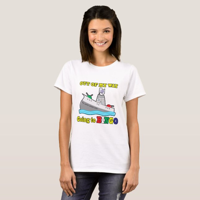 Camiseta El ir al bingo (Anverso completo)