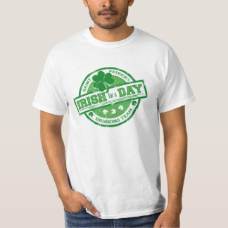 Camiseta El irlandés de St Patrick divertido por un día