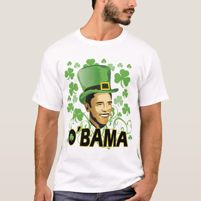 Camiseta El irlandés O'Bama de St Patrick (Anverso)