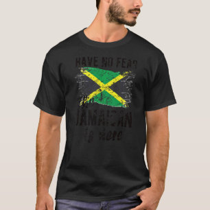 Camiseta El jamaiquino está aquí las raíces jamaiquinas de