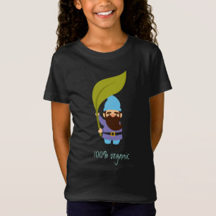 Camiseta El jardín alegre lindo gnomos orgánico