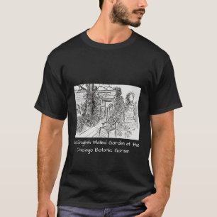 Camiseta El Jardín Botánico de Chicago Walled Garden