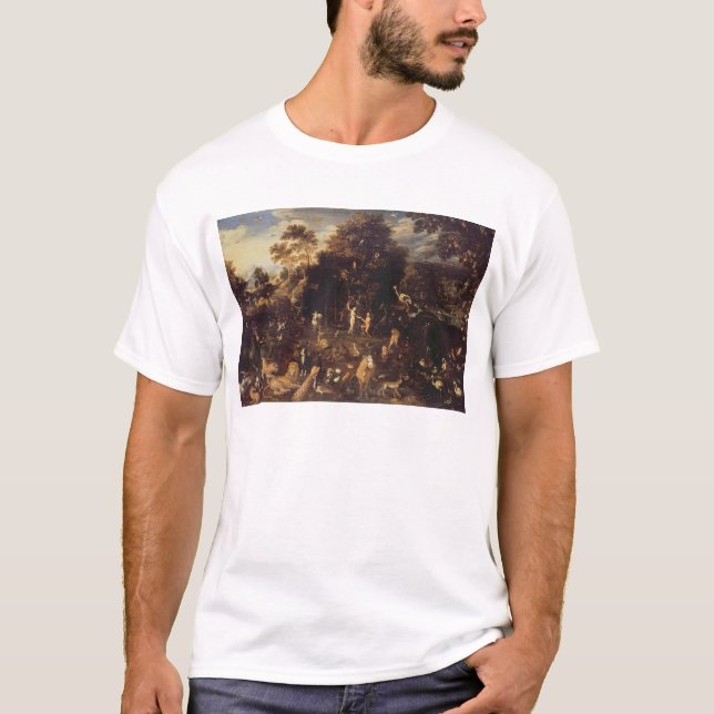 Camiseta El jardín de Eden (Anverso)