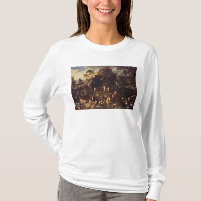 Camiseta El jardín de Eden (Anverso)