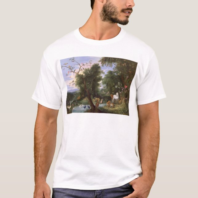 Camiseta El jardín de Eden, 1659 (Anverso)