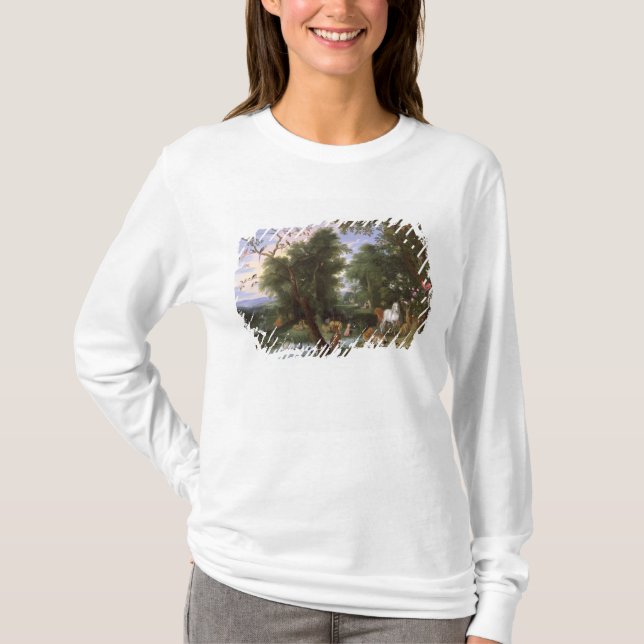 Camiseta El jardín de Eden, 1659 (Anverso)