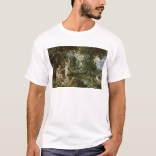Camiseta El jardín de Eden con la caída del hombre, c.161