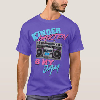 Camiseta El jardín de infancia es mi profesor de boombox de