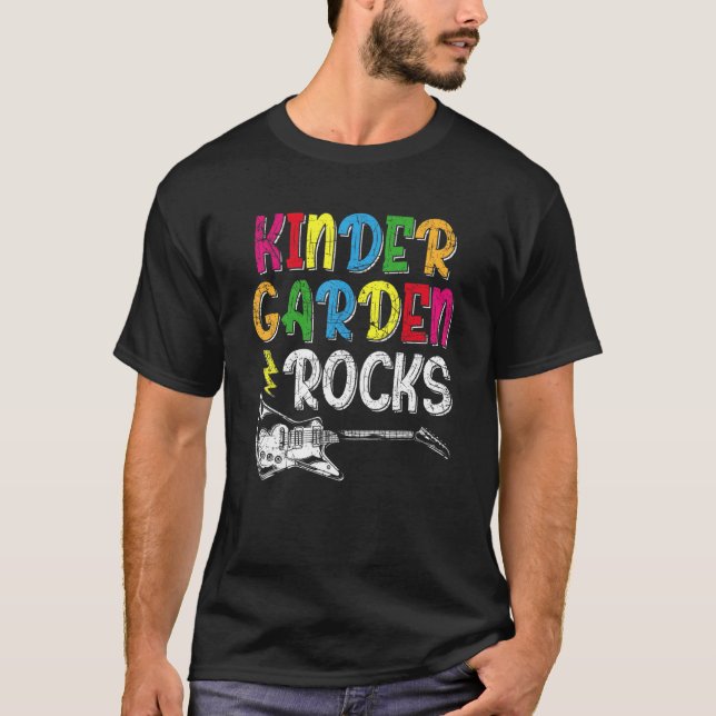 Camiseta El jardín de infancia roza la escuela primaria (Anverso)
