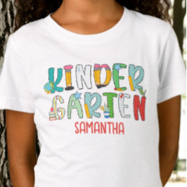Camiseta El jardín de infancia vuelve a la escuela personal