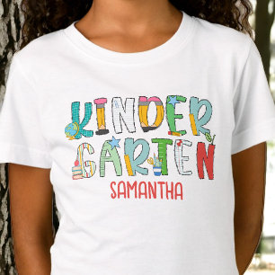 Camiseta El jardín de infancia vuelve a la escuela personal