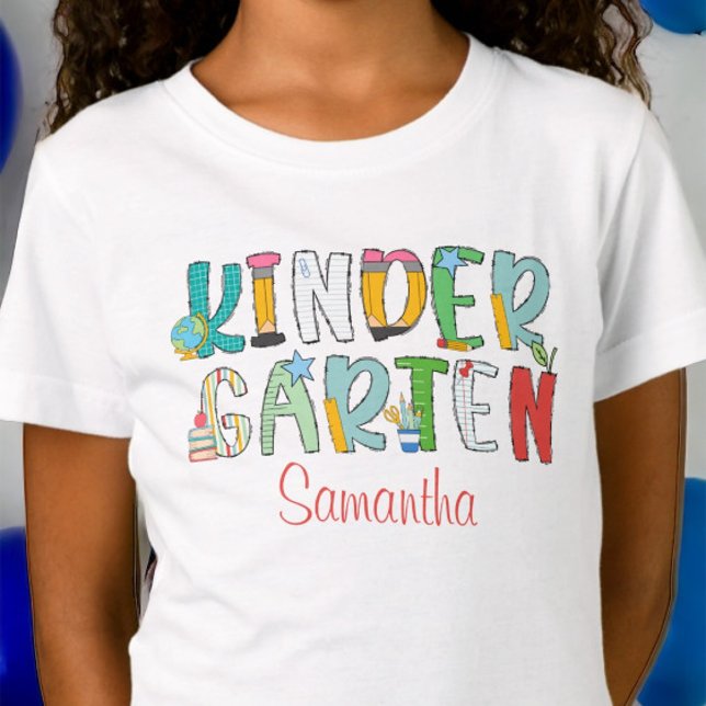 Camiseta El jardín de infancia vuelve al guión personalizad (Subido por el creador)