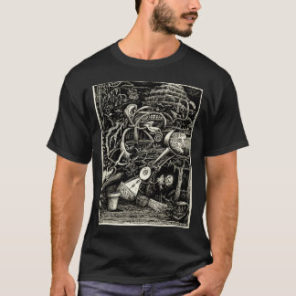 Camiseta El Jardín de la locura por Brian Benson