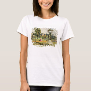 Camiseta El jardín de la terraza, abadía de Woburn