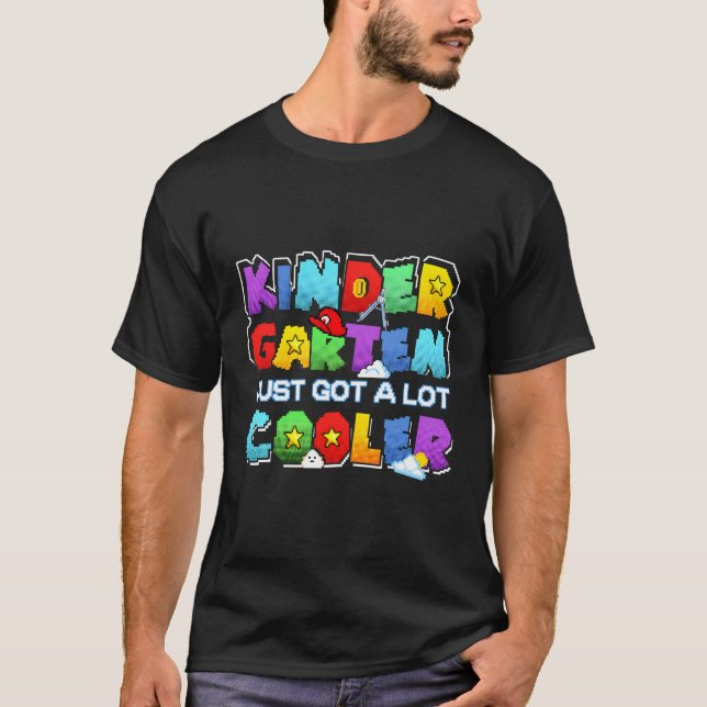 Camiseta El Jardín De Niños Acaba De Volver A La Escuela (Anverso)
