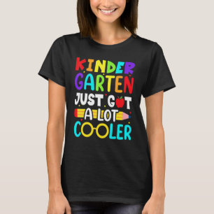 Camiseta El Jardín De Niños Acaba De Volver A La Escuela
