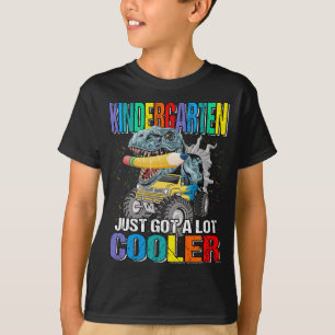 Camiseta El Jardín De Niños Recibió Un Camión Monstrual Muc