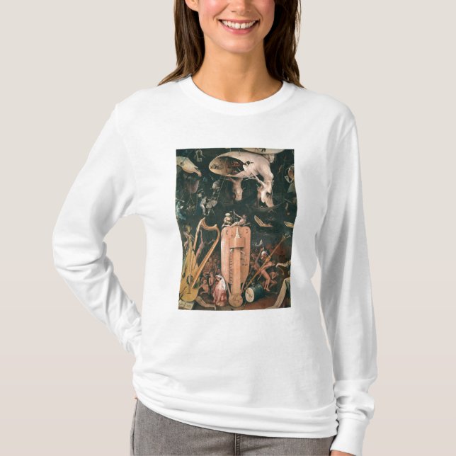 Camiseta El jardín de placeres terrestres (Anverso)