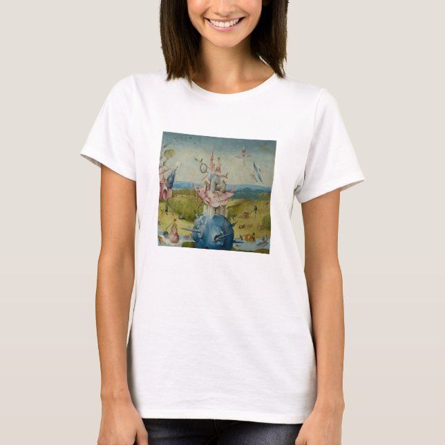 Camiseta El jardín de placeres terrestres (Anverso)