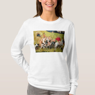 Camiseta El jardín de placeres terrestres: Alegoría de