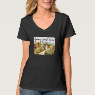 Camiseta El jardín de una mujer es bueno para el alma Jardi
