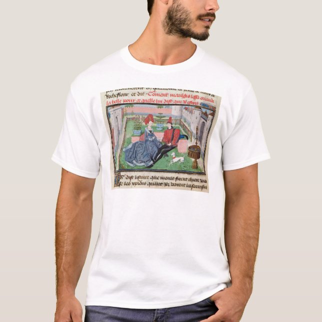 Camiseta El jardín del amor (Anverso)