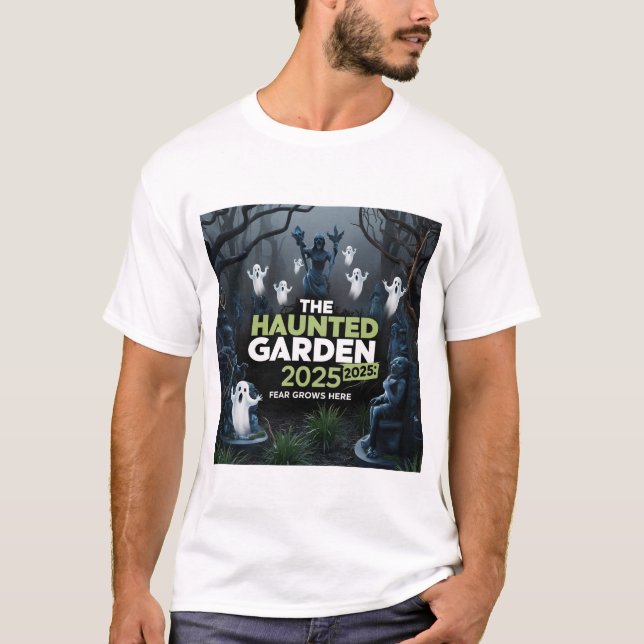 Camiseta El Jardín embrujado: El miedo crece aquí 2025 (Anverso)