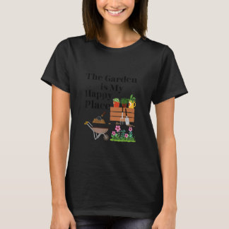 Camiseta El jardín es mi lugar feliz